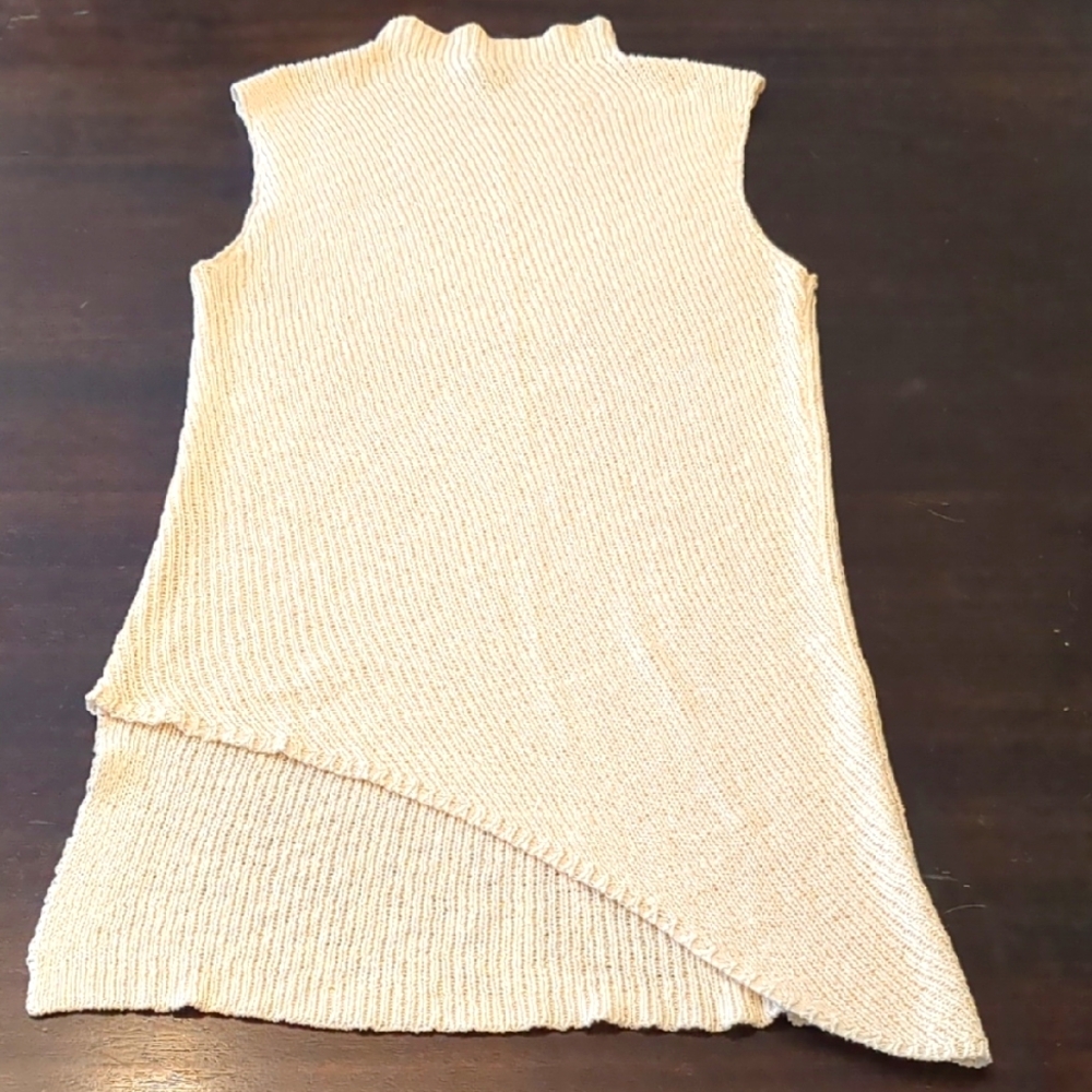 Worth New York Cream Knit Sweater